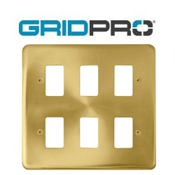 Click Grid Pro Satin Brass (SB)