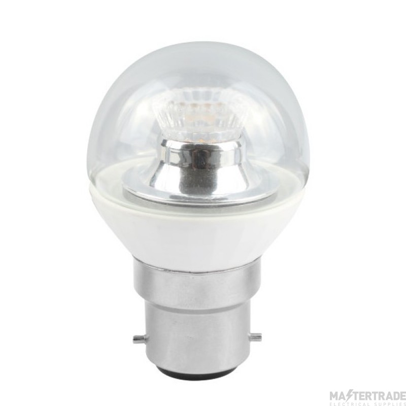 BELL 2.1W LED 45mm Dimmable Round Ball Clear BC 4000K