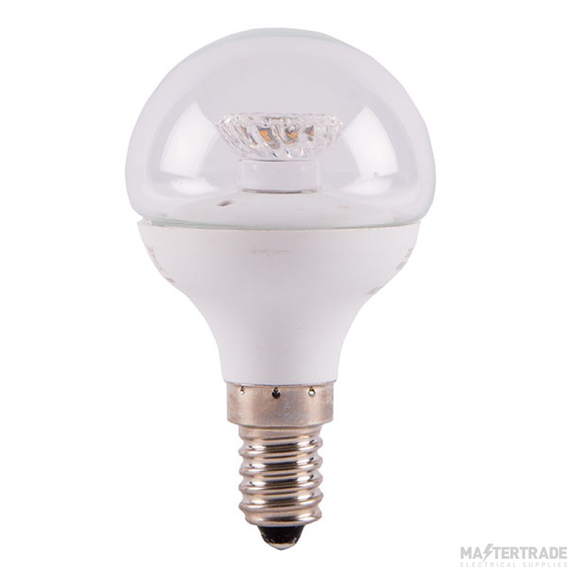 BELL 2.1W Clear Round Ball LED Lamp SES/E14 45mm 2700K 250lm