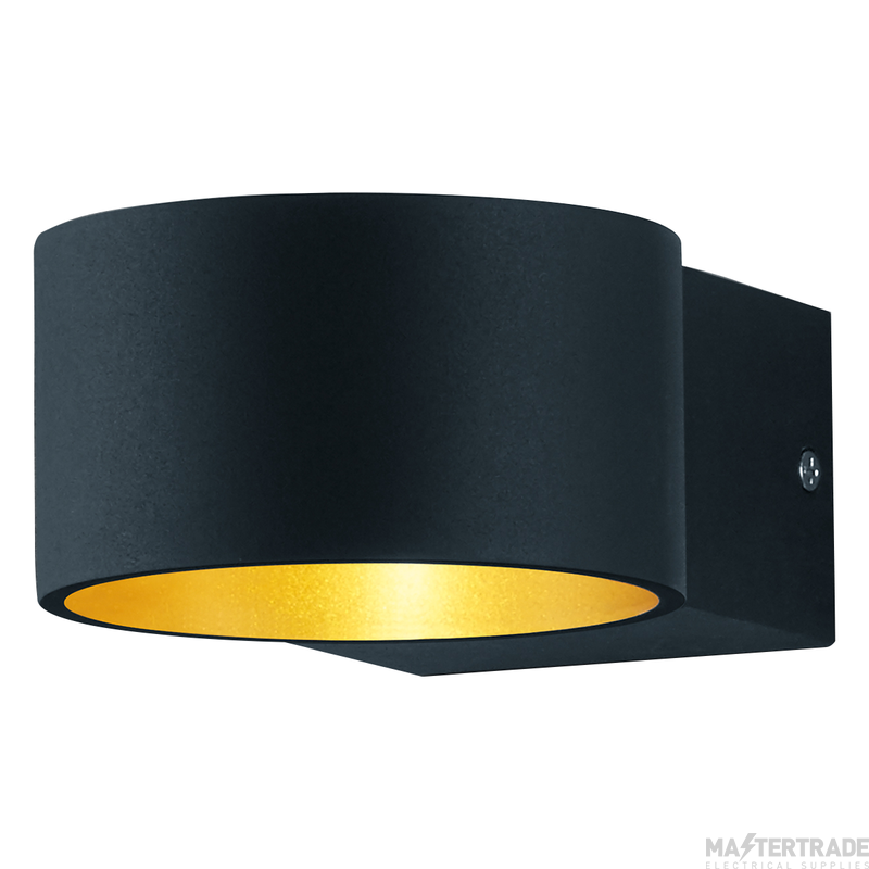 ELD 223410132 Lacapo Osram LED wall light matt black finish