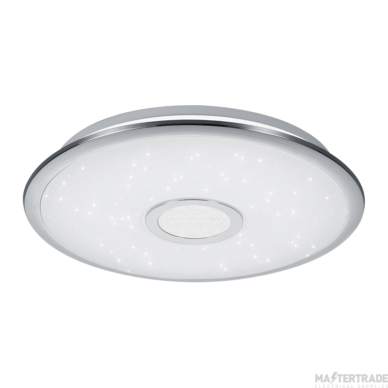 ELD 678713006 30W CCT LED starlight effect circular ceiling light with remote control