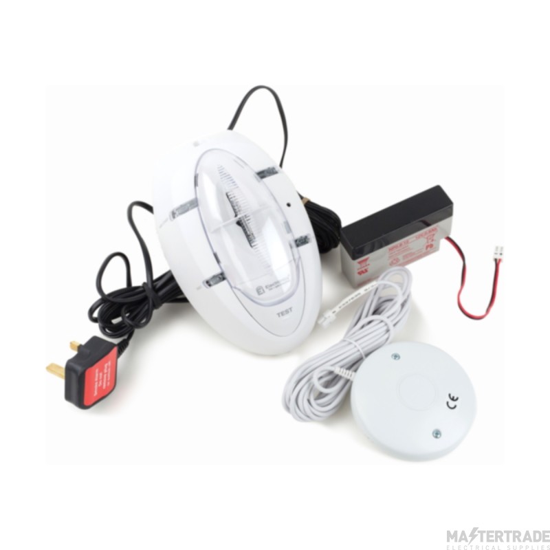 Aico EI170RF RadioLINK Professional Deaf/Heating Mains Alarm c/w Battery Back-up
