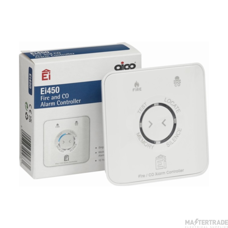 Aico EI450 RadioLINK Alarm Controller for up to 12 Heat/Smoke/CO Alarms