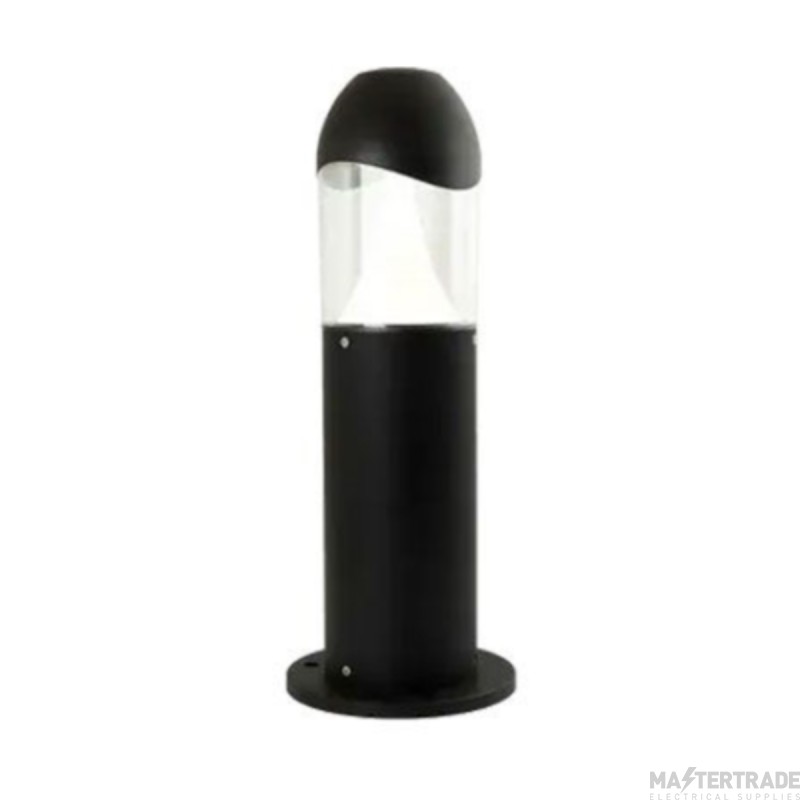 Ansell Leo 9W 450mm LED Bollard OCTO Wiz Tuneable White c/w Reflector & Clear Diffuser