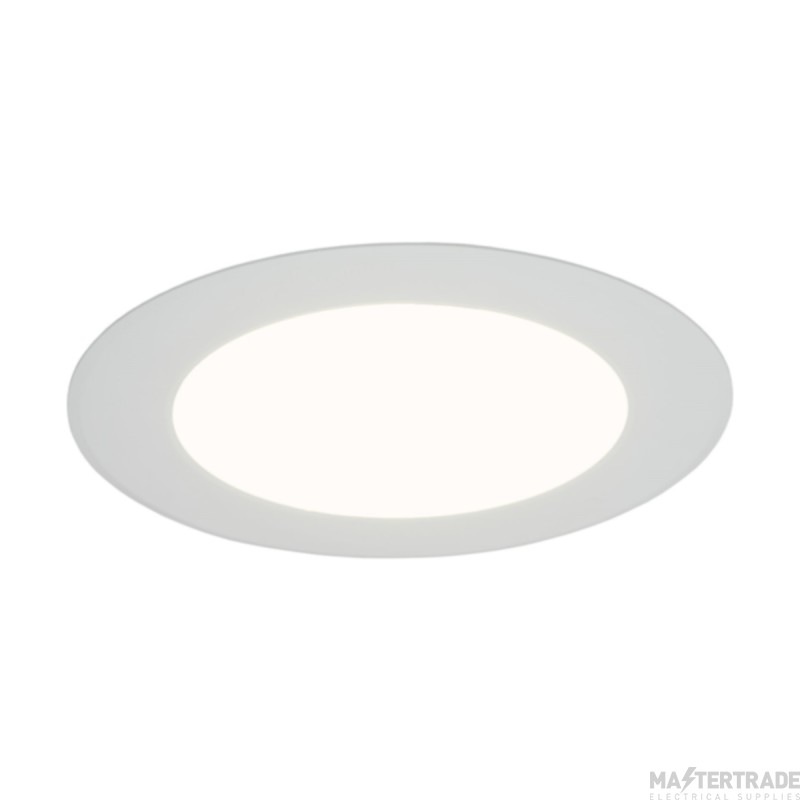Ansell Bexar Lodi 22W LED Slim Downlight 3000K White 220mm
