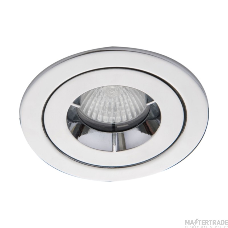 Ansell ICage Mini GU10 IP65 Fire Rated Downlight Chrome
