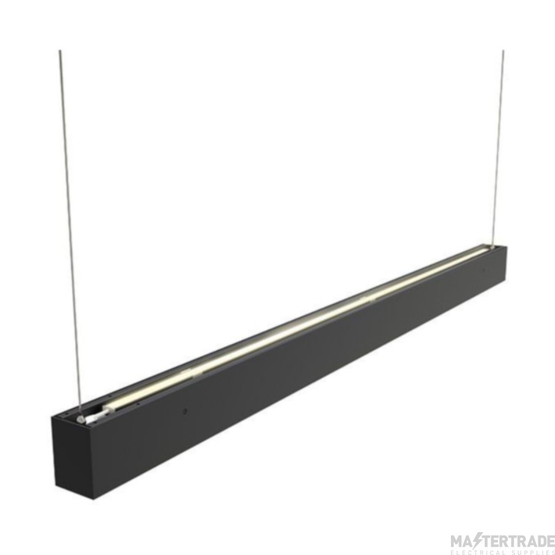 Ansell Vasco 60W CCT LED 5ft Suspended Linear IP20 Black