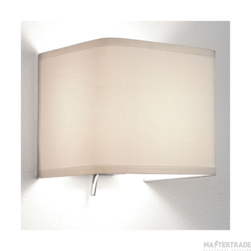 Astro Ashino Indoor Wall Light in White Fabric 1166001