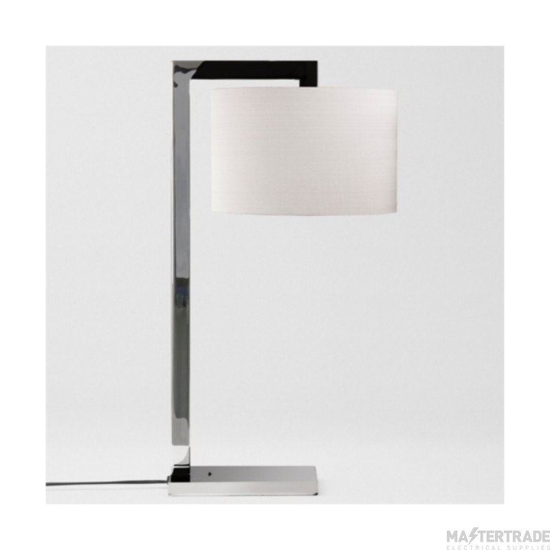 Astro Ravello Table Lamp Switched E27 IP20 60W Polished Chrome
