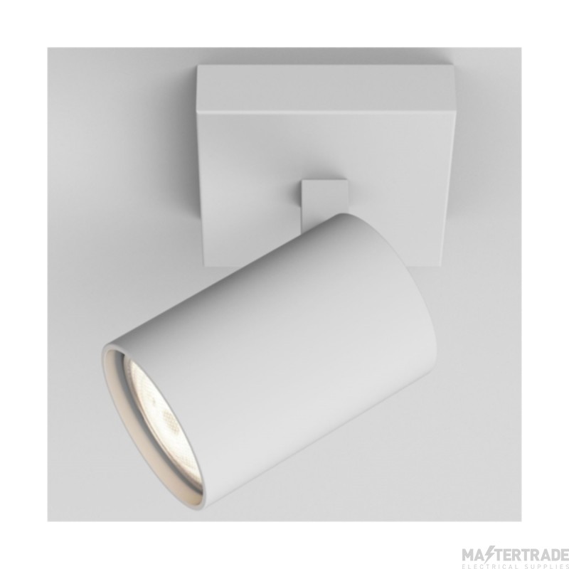 Astro Ascoli Single Indoor Spotlight in Textured White 1286001