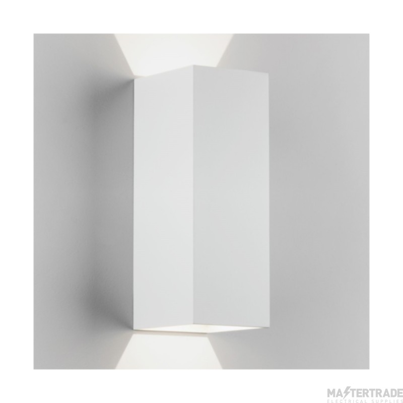 Astro Oslo 255 LED Outdoor Wall Light in Textured White 1298009