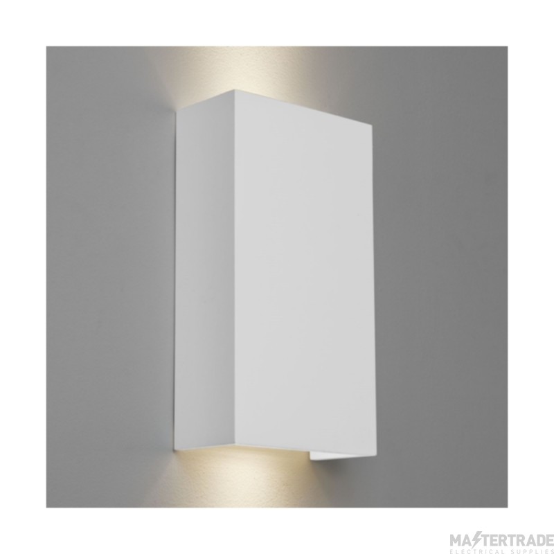 Astro Pella 190 Indoor Wall Light in Plaster 1315002