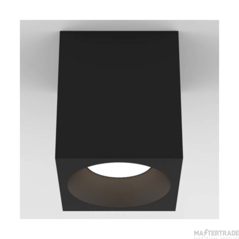 Astro Kos Spotlight Square 140 LED 3000K IP65 Dimmable 11.9W 900lm 140x115x115mm Textured Black
