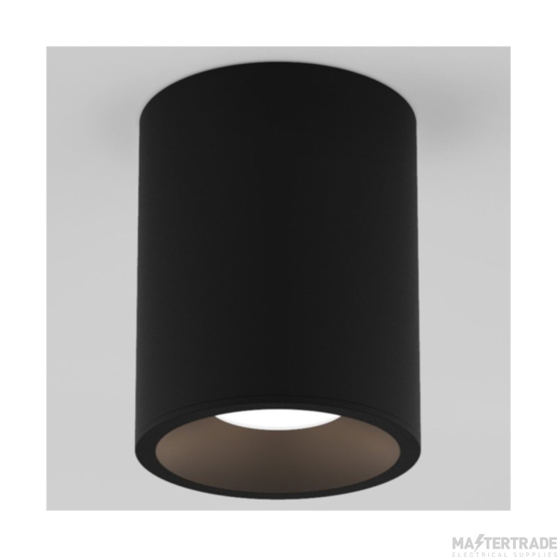 Astro Kos Round 100 LED Outdoor Downlight in Textured Black 1326062
