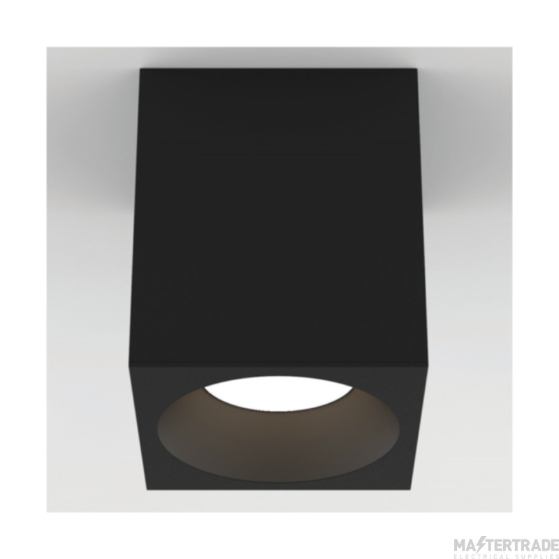 Astro Kos Square 140 LED Outdoor Downlight in Textured Black 1326070