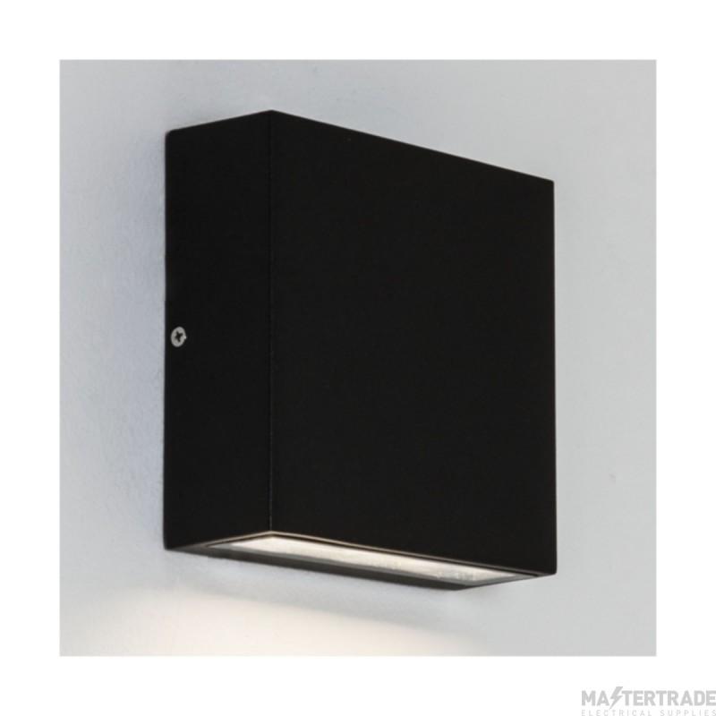 Astro Elis Single LED Outdoor Wall Light in Textured Black 1331001