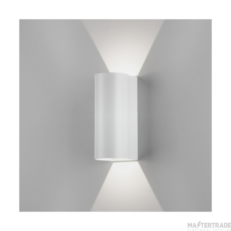 Astro Dunbar 255 LED Outdoor Wall Light in Textured White 1384007