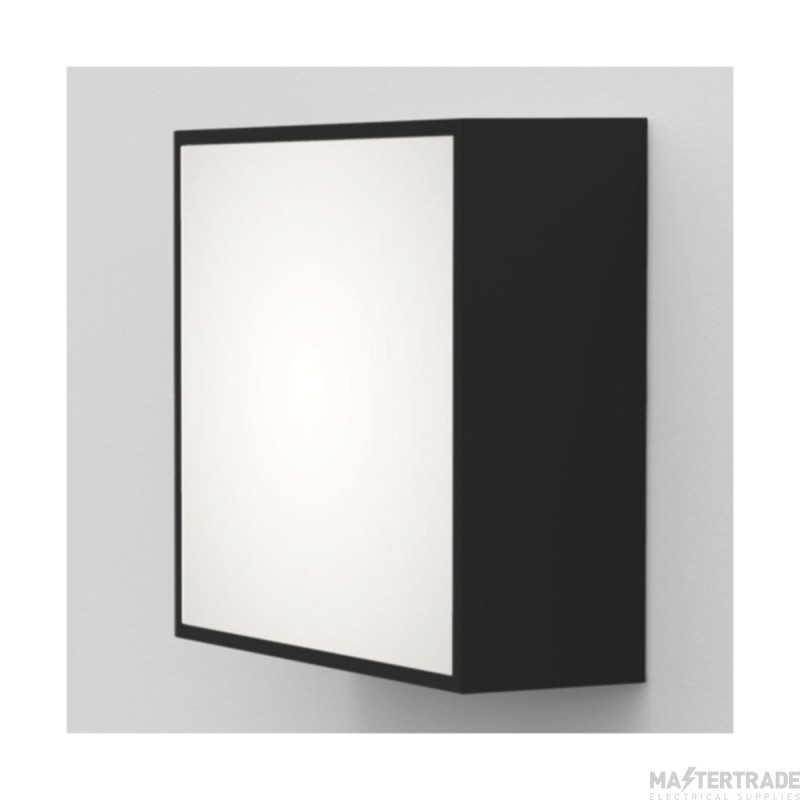 Astro Kea 140 Square Outdoor Wall Light in Textured Black 1391006