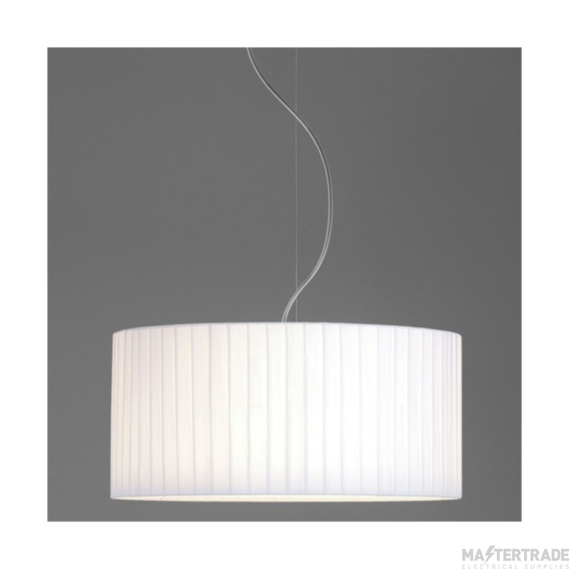 Astro Drum 500 Pleated Shade in White 5016016