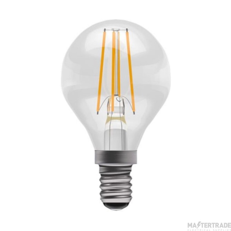 BELL 4W LED Filament Dimmable Round Lamp E14/SES 2700K Clear