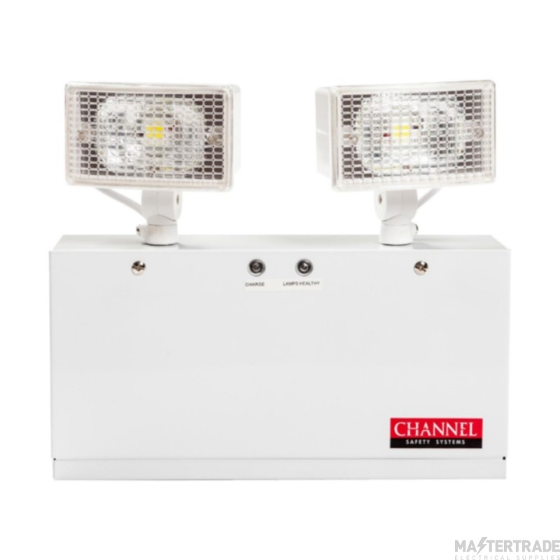 Channel Grove LED Emergency Twin Spots 3hrNM White