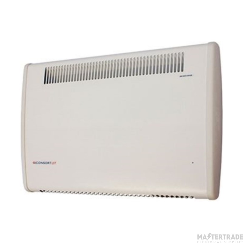 Consort Heater Fan Slimline LST Wireless Cntrld Intelligent Control 1.5kW White