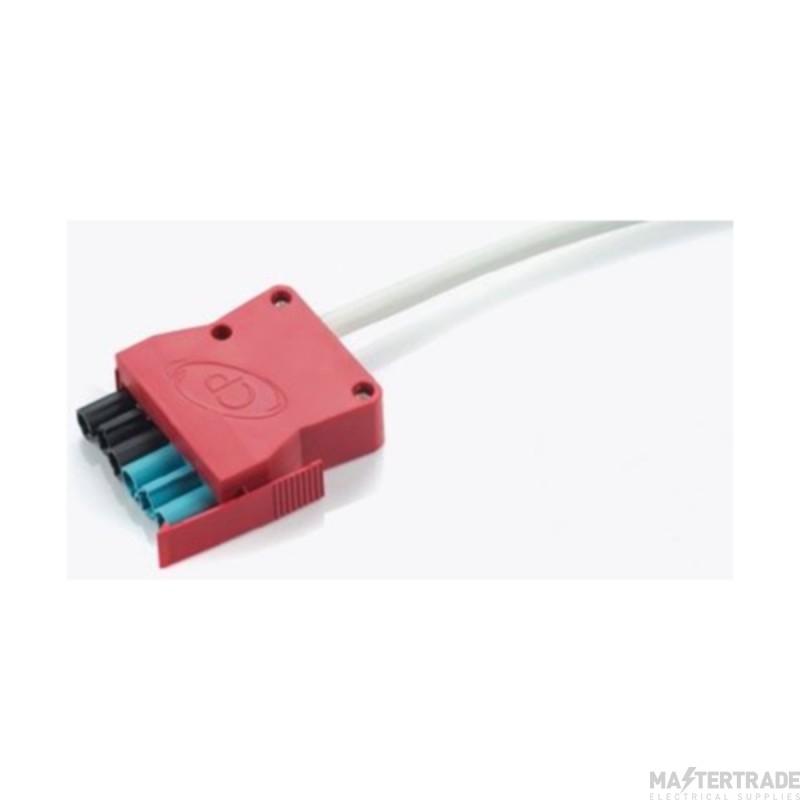 CP Electronics Vitesse Lead 6 Core Luminaire c/w Red Plug Black/Blue Coding 1mmx5m