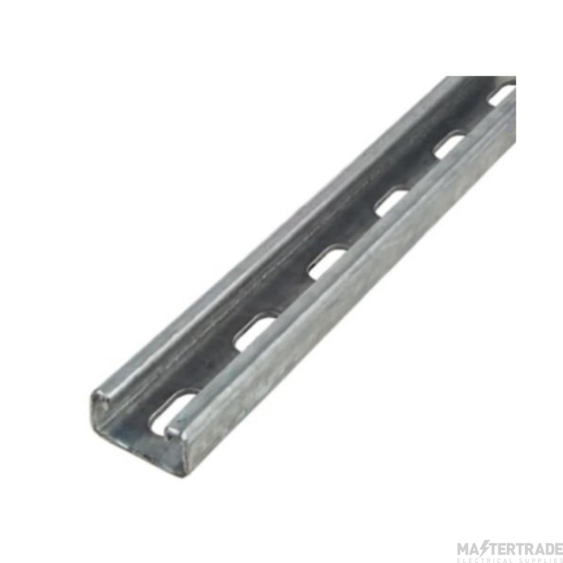 Channel Slotted 41x21x2.5mmx3m Pre-Galvanised