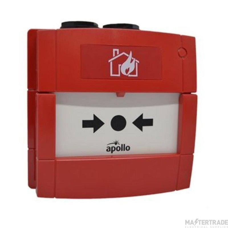 Apollo Conventional Waterproof Manual Call Point without LED (Red) - 55100-003APO