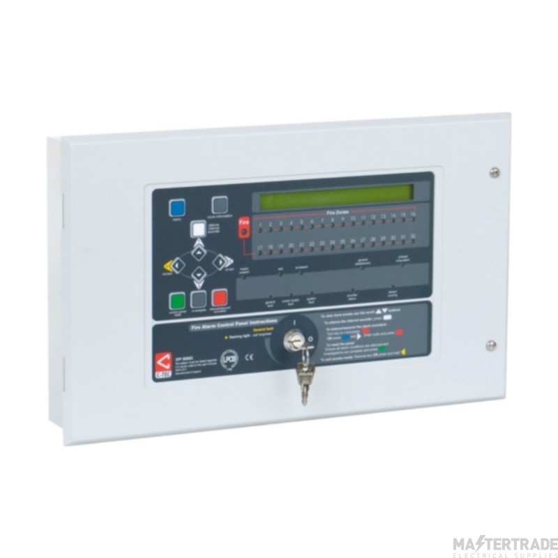 C-TEC XFP 1 Loop 32 Zone Addressable Fire Alarm Panel (XP95/Discovery Protocol) (XFP501/X)