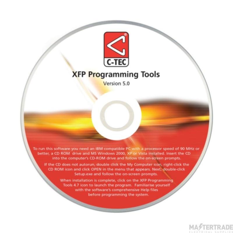 C-TEC XFP Programming Software & Lead (Apollo/Hochiki Protocols) (XFP507)