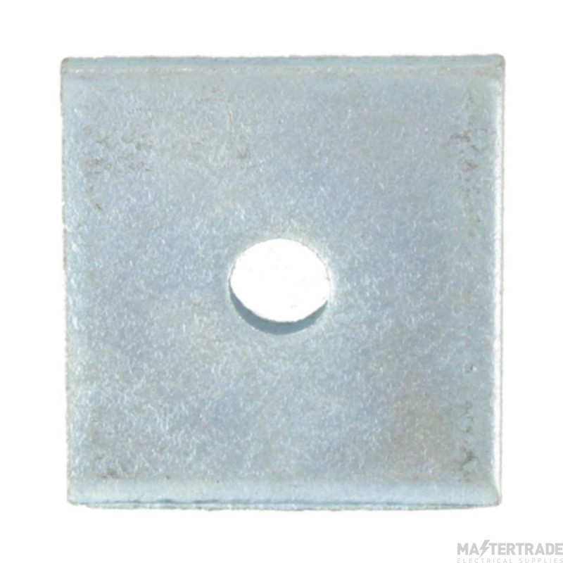 Deligo M8x3mm Square Plate Washer BZP Pack=10