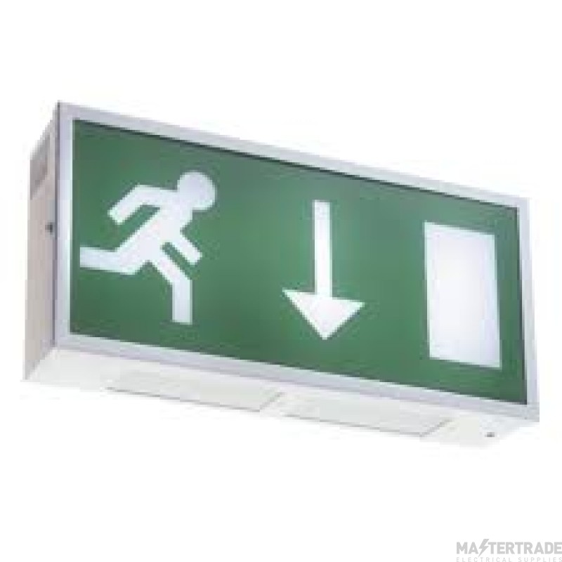 MetaLED LED EXIT BOX Maintained emergency exit