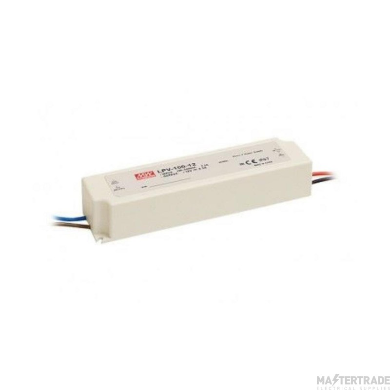 Mean Well 100W 12V Non-Dim Constant Voltage LED Driver IP67