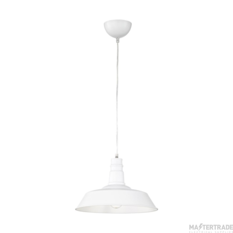 ELD Pendant Industrial E27 Max 60W w/o Lamp White