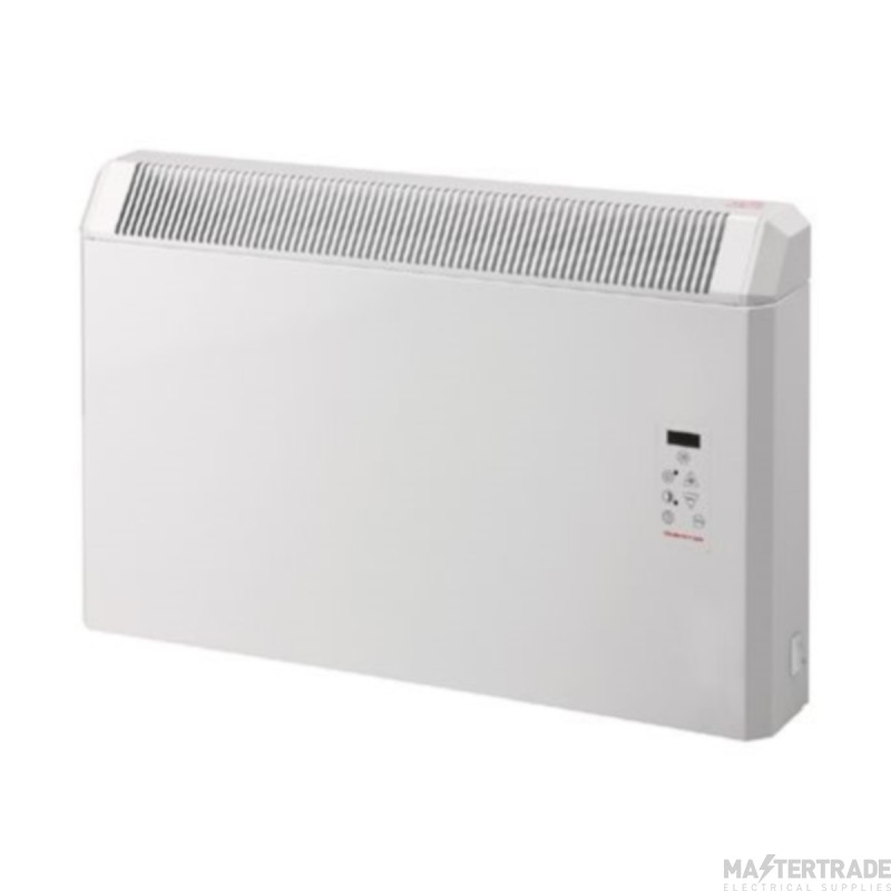 Elnur PH Plus Heater Digital Electric Panel IP24 c/w Timer & Programmer 0.75kW RAL 9010