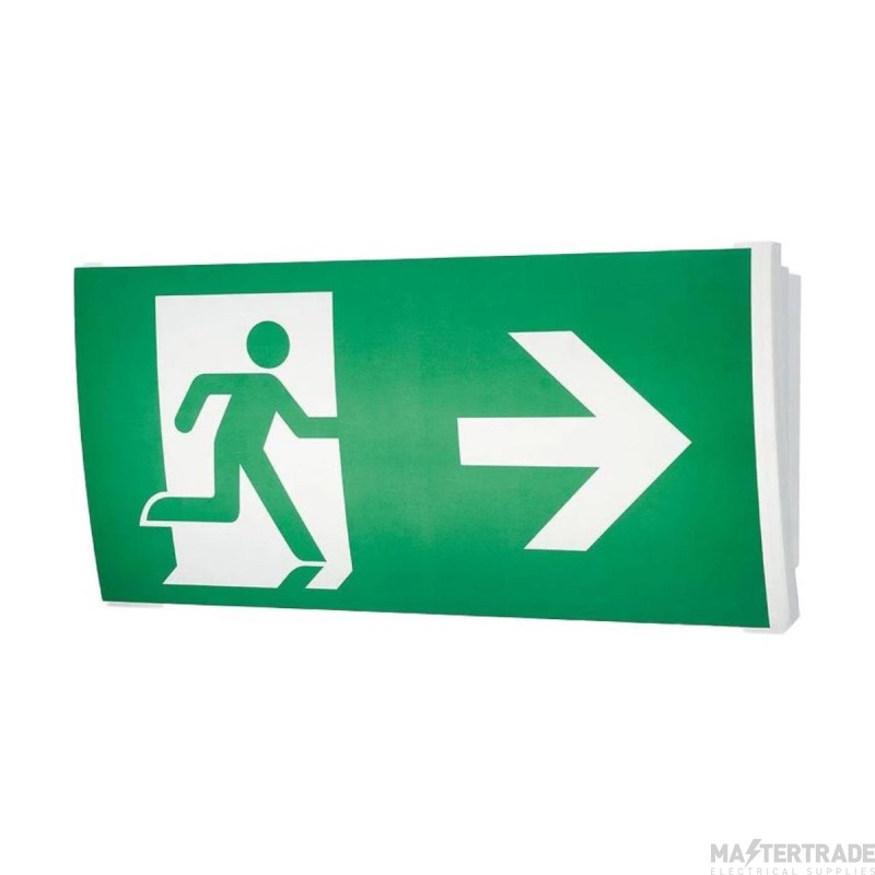 MezzoLite LED EXIT BOX Maintained emergency exit