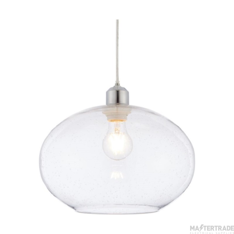 Endon Dimitri Non Electric Shade With Clear Glass Bubbles