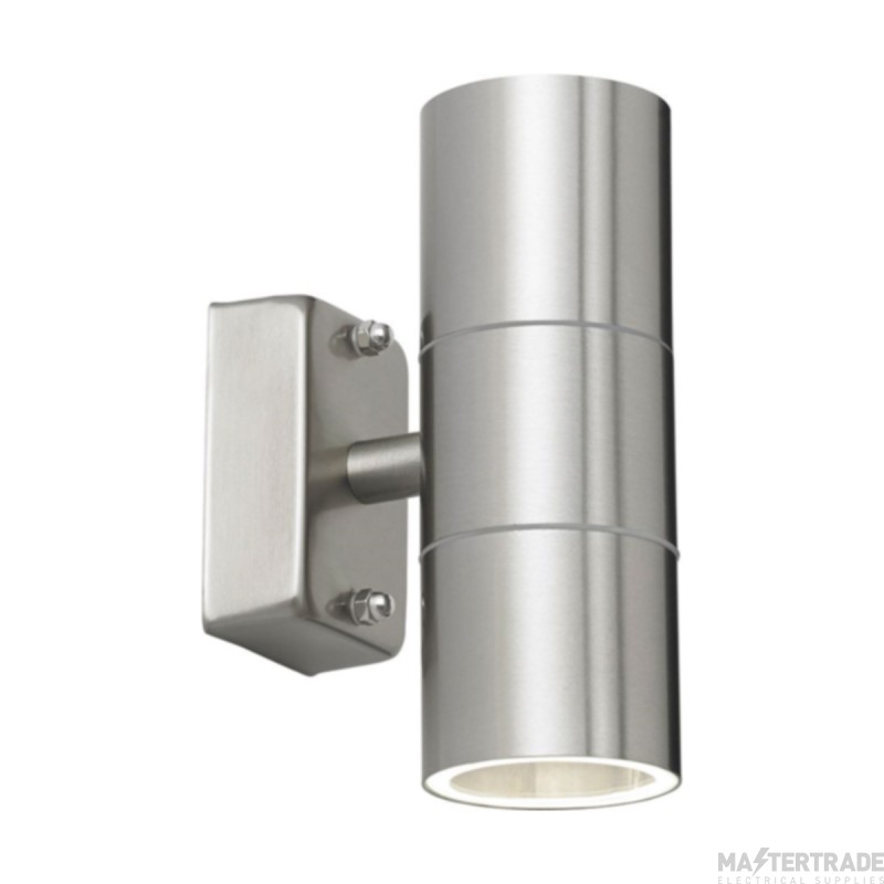 Stainless Steel IP44 Outdoor Up / Down Wall Spotlight