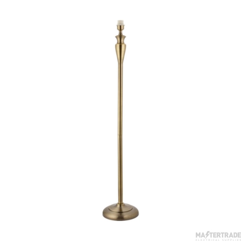 Endon Floor Lamp Finished In Antique Brass