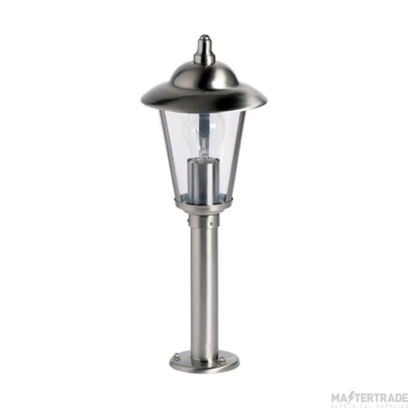 Endon Exterior Post Lamp In Stainless Steel