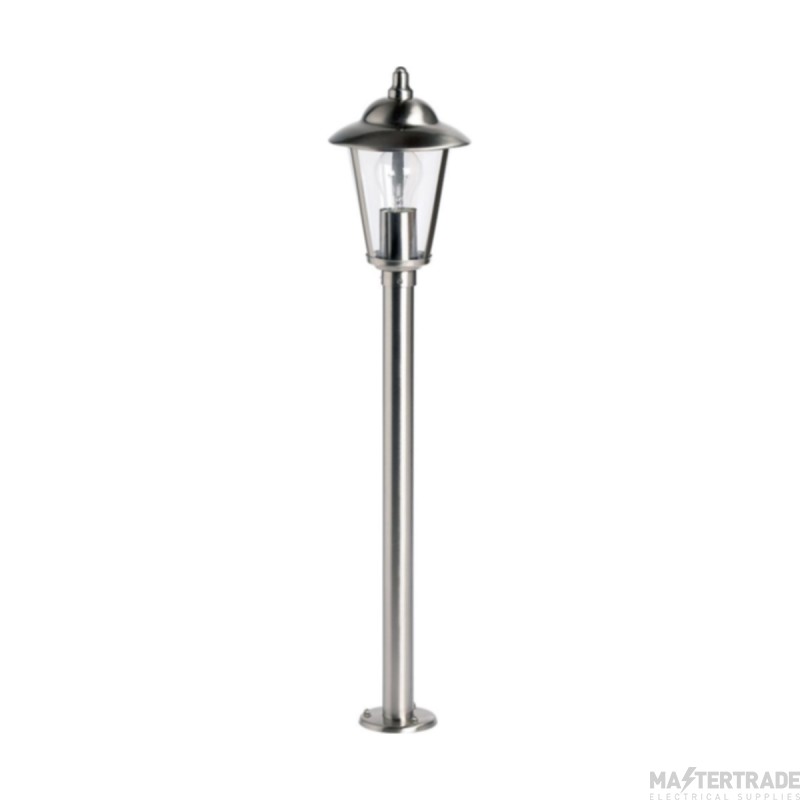 Endon Exterior Lamp Post In Stainless Steel