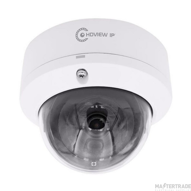 ESP HD-View IP Camera Dome POE Fixed Vandal Resistant 5MP 2.8mm White