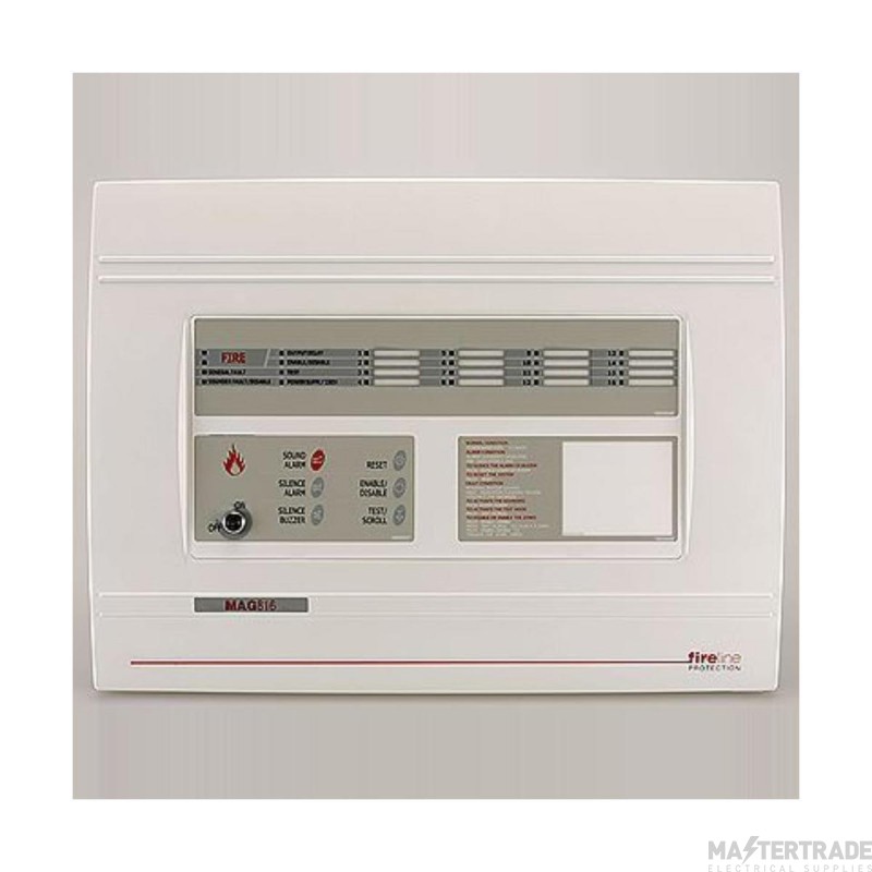 ESP FIRELINE Fire Alarm Panel 8-16 Zone Polycarbonate