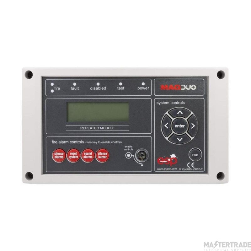 ESP MAGDUO Repeater Panel 2 Wire Grey