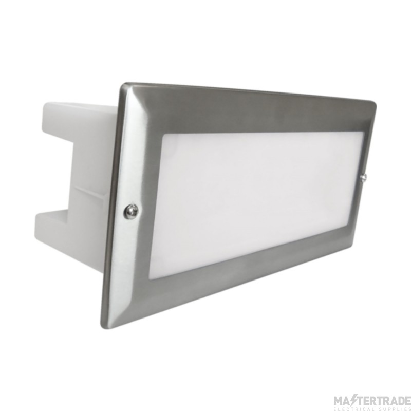 Eterna Bricklight LED c/w Stainless Steel Frame 5.4W 280lm White