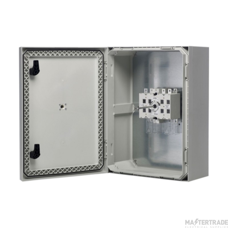 Europa Changeover Switch Enclosed 3P & Neutral IP66/IK10 160A Polycarbonate