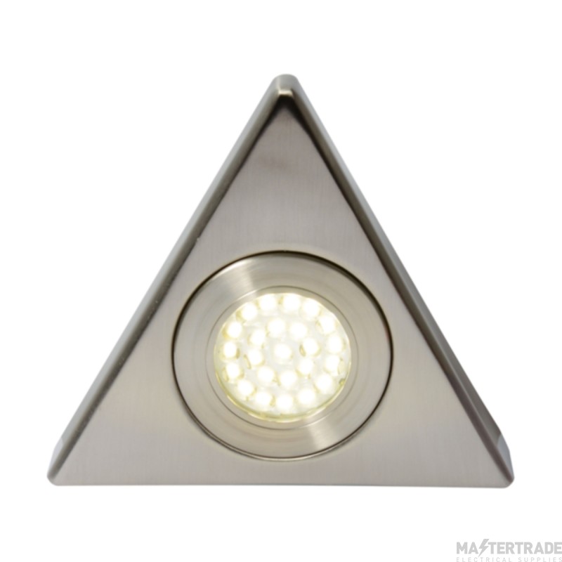 Forum Culina Fonte Indoor Triangular LED Surface Mounted Cabinet Light 1.5w