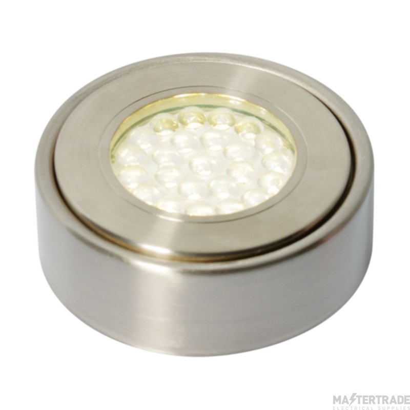 Forum Satin Nickel Culina Laghetto LED Under Cabinet Light, 1.5W, IP44, WW
