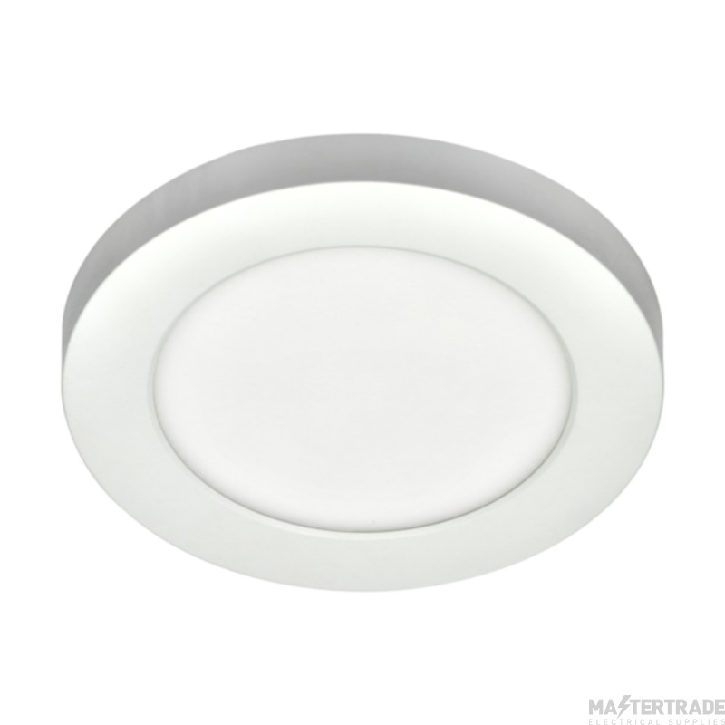 Forum Tauri Small Slimline White 6W CCT Selectable LED Wall/Ceiling Fitting
